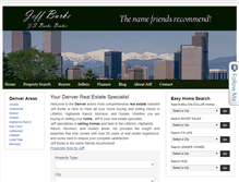 Tablet Screenshot of jeffburkesellshomes.com